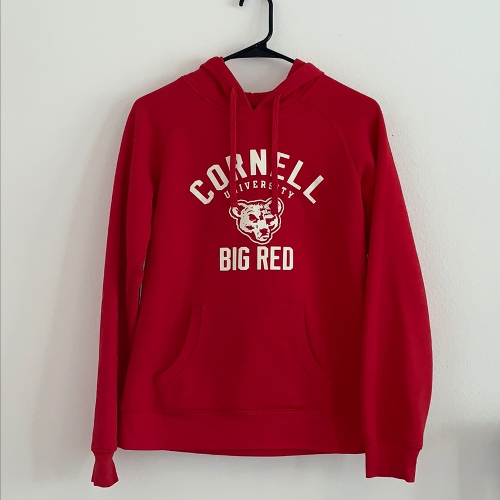 Cornell red sweatshirt